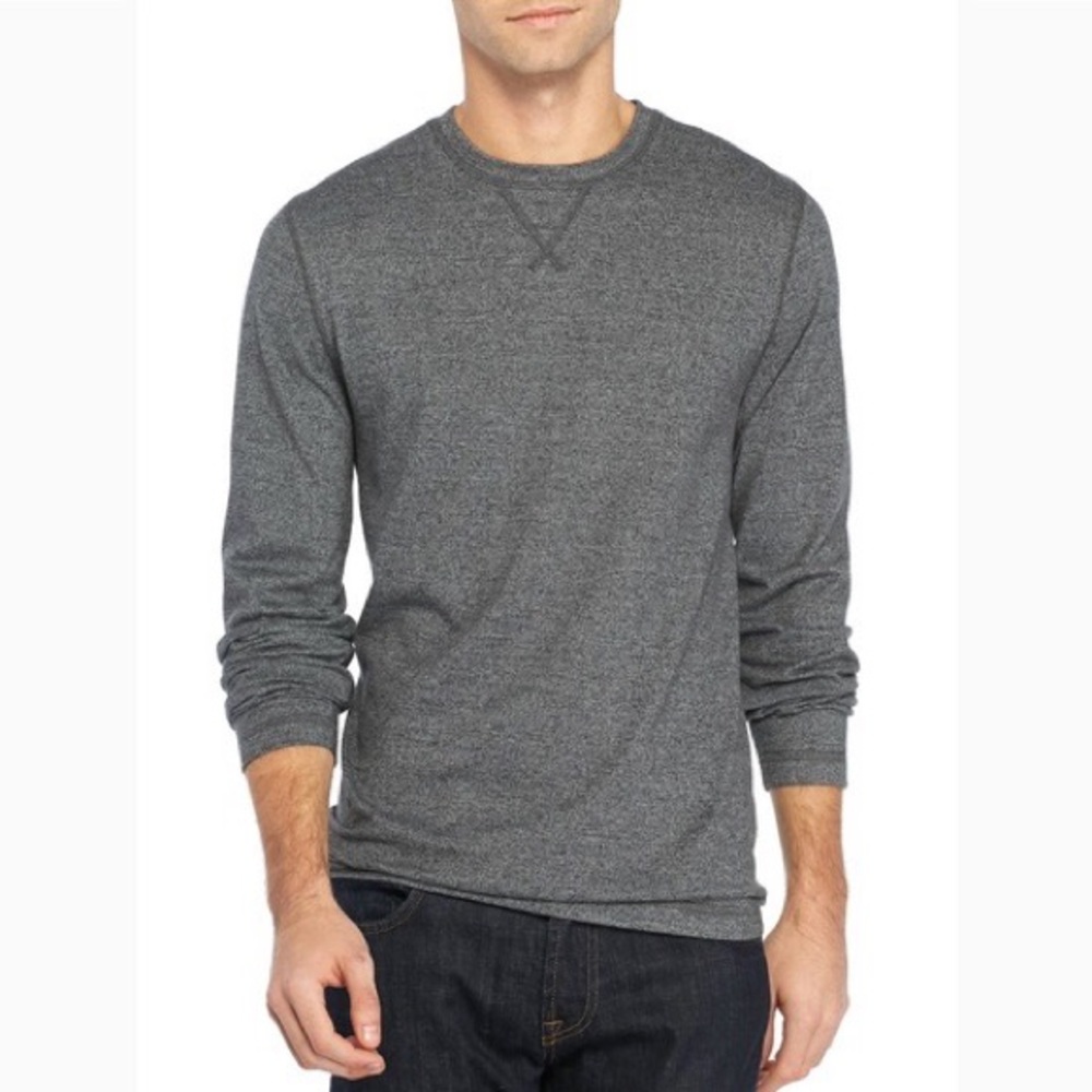 Ocean & Coast Basic Long Sleeve - Grey - Picture 1 of 6